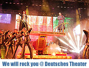 We Will Rock You, das Original Musical von QUEEN mit den 21 größten Hits der Kultband vom 09.09.-13.12.2014 in Deutschen Theater. Infos & Video (©Foto. Martin Schmitz)